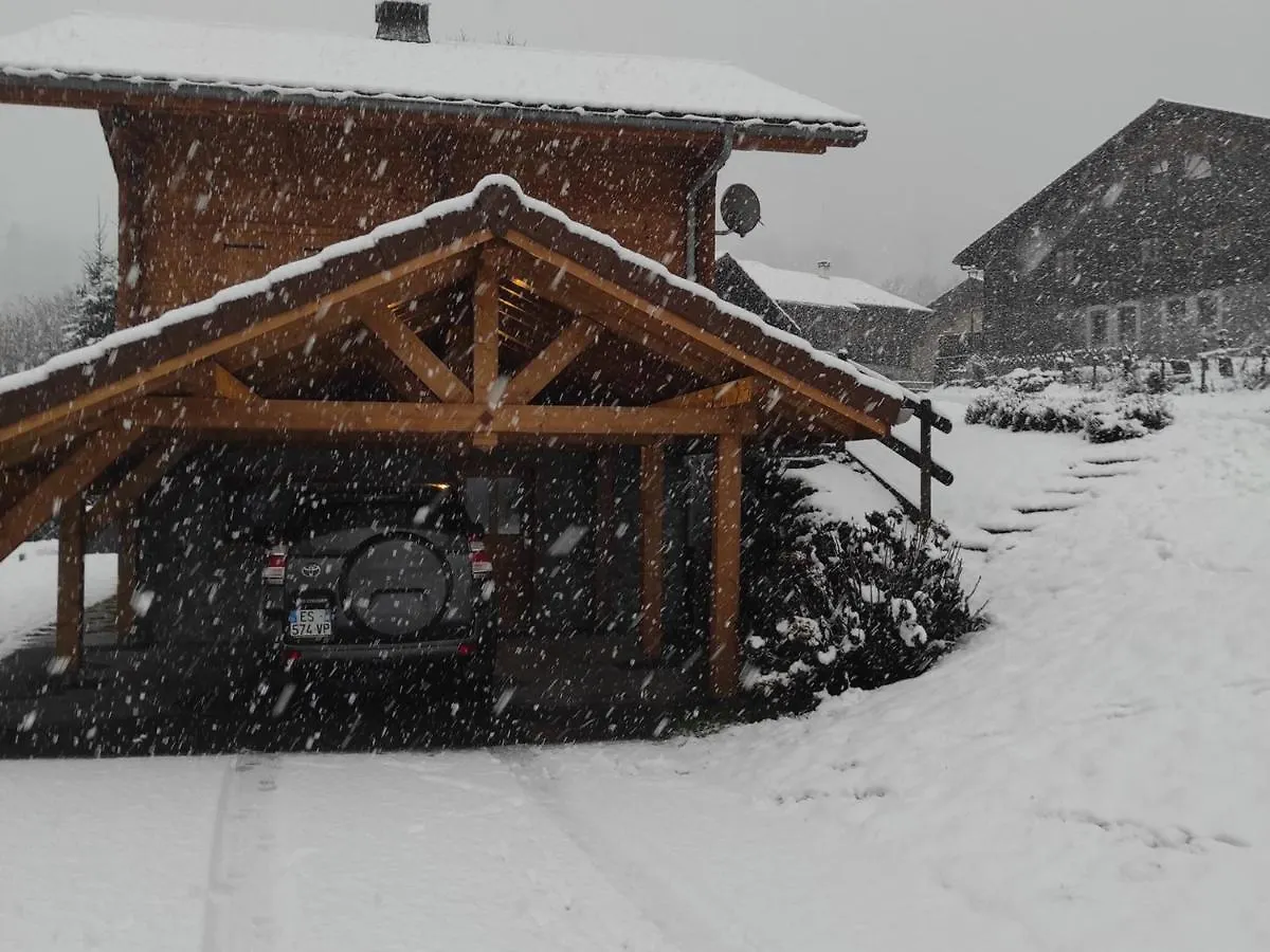Chalet Paisible A Morillon Avec Jacuzzi Et Proche Des Pistes Skiables - Fr-1-642-66 France